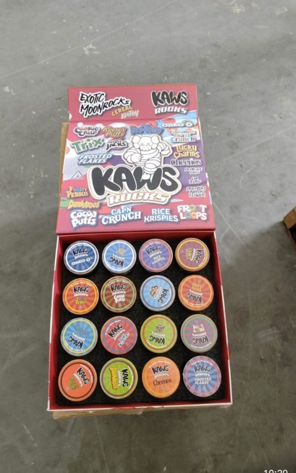 Kaws rocks moonrocks